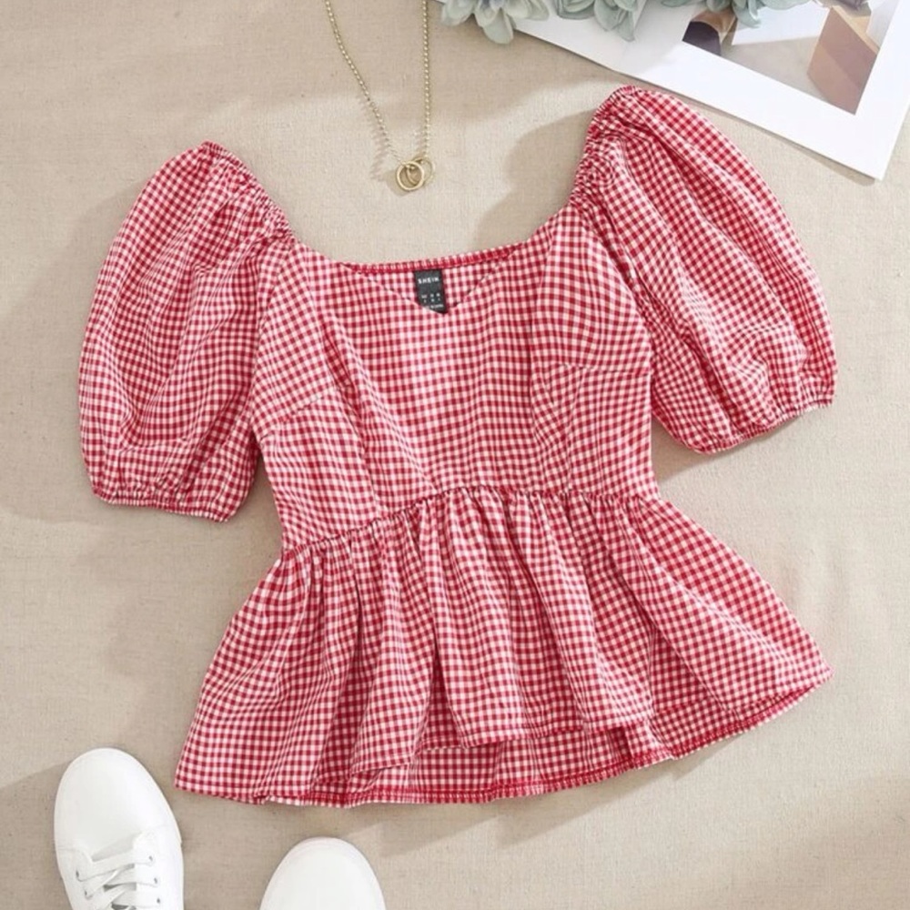 Shein Peplum Top